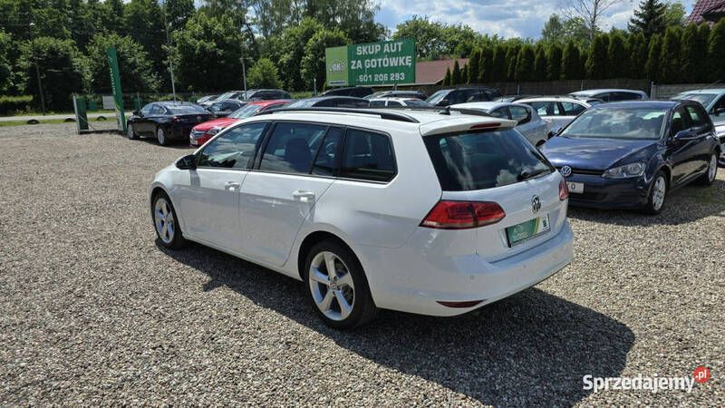 Biały Używany 2015 VW Golf VII GTD Sedan/Limuzyna | 36 900 zł (Super Cena) - Obraz 1/4