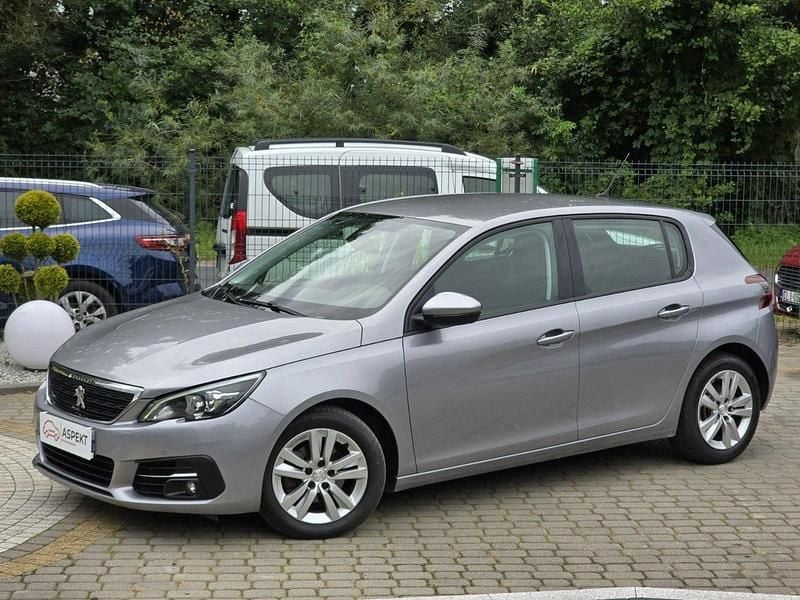 Szary Używany 2019 Peugeot 308 Hatchback | 39 900 zł (Uczciwa cena) - Obraz 1/4