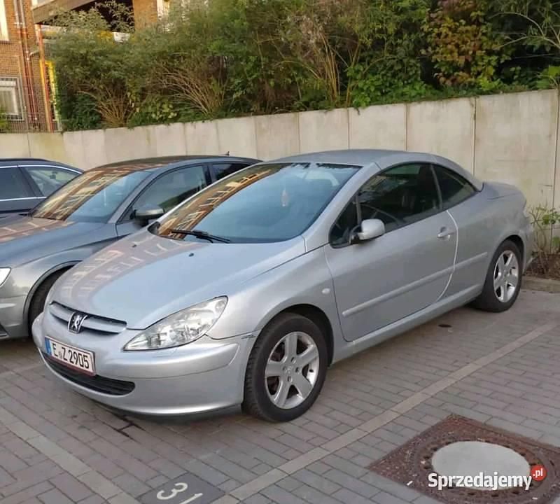 Srebrny Używany 2006 Peugeot 307 CC Kabriolet | 6900 zł - Obraz 1/4