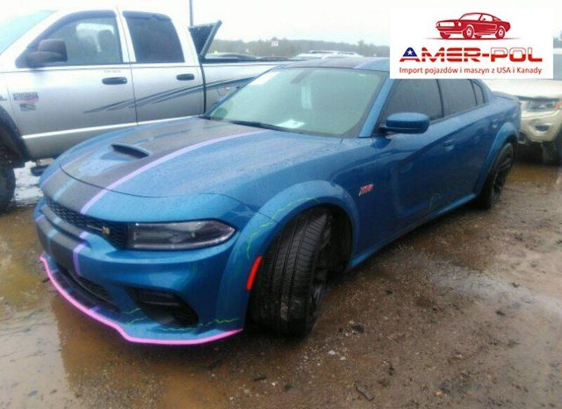 Niebieski Używany 2020 Dodge Charger Sedan/Limuzyna | 154 000 zł - Obraz 1/4