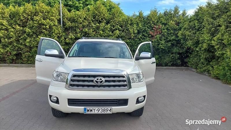 Biały Używany 2014 Toyota Sequoia SUV | 134 000 zł - Obraz 1/4