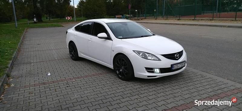 Biały Używany 2008 Mazda 6 Sedan/Limuzyna | 21 222 zł (Drogi) - Obraz 1/4