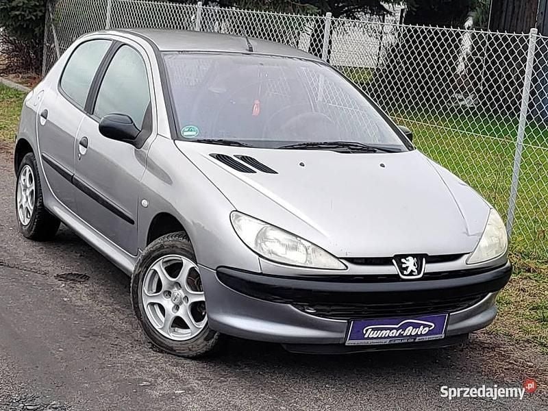 Używany Peugeot 206 2002 Srebrny Hatchback
