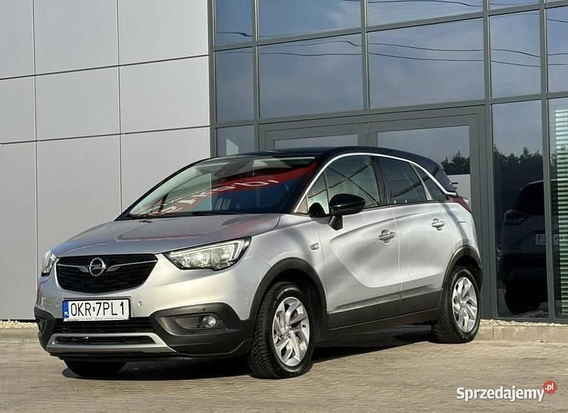 Srebrny Używany 2018 Opel Crossland X SUV | 42 199 zł (Uczciwa cena) - Obraz 1/3