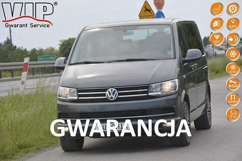 Szary Używany 2017 VW Caravelle Minivan | 126 300 zł (Drogi) - Obraz 1/4