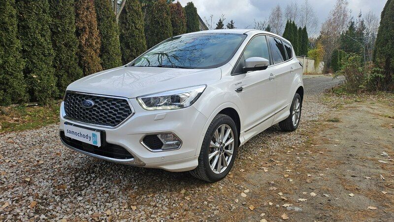 Biały Używany 2017 Ford Kuga SUV | 66 500 zł (Dość drogi) - Obraz 1/4