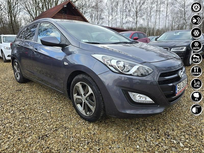 Używany Hyundai i30 135 KM (99 kW) 2017 Grafitowy (metalik) Kombi