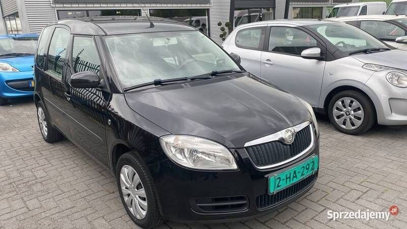 Czarny Używany 2007 Skoda Roomster Kombi | 7900 zł (Uczciwa cena) - Obraz 1/4