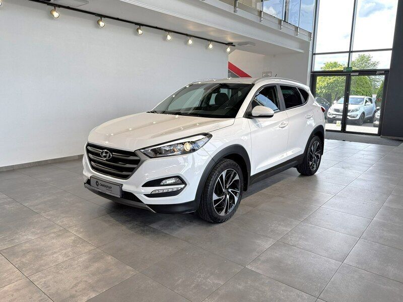 Biały Używany 2015 Hyundai Tucson Comfort SUV | 59 900 zł (Uczciwa cena) - Obraz 1/1
