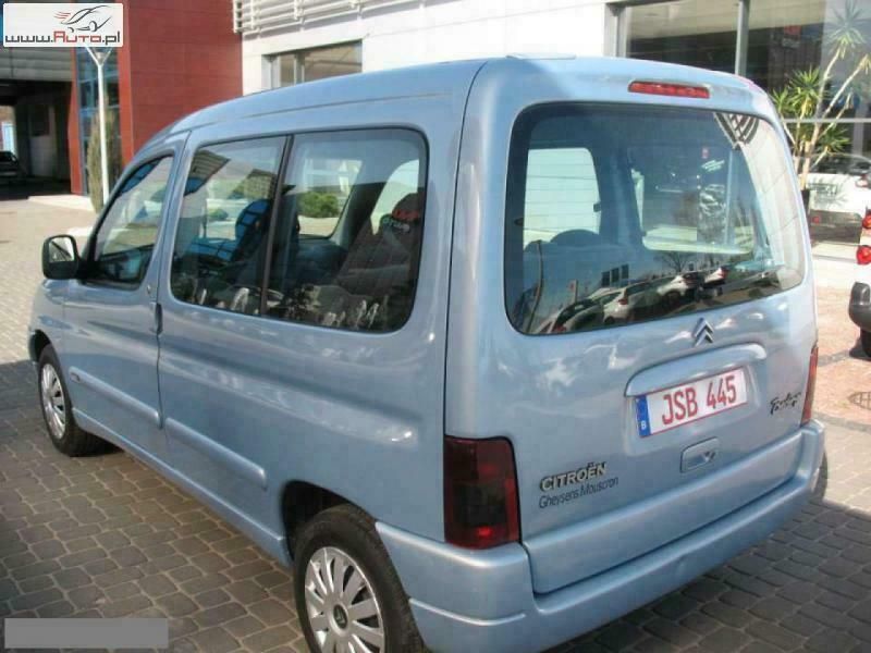 Używany Citroën Berlingo 75 KM (55 kW) 2000 Niebieski (metalik) Minivan