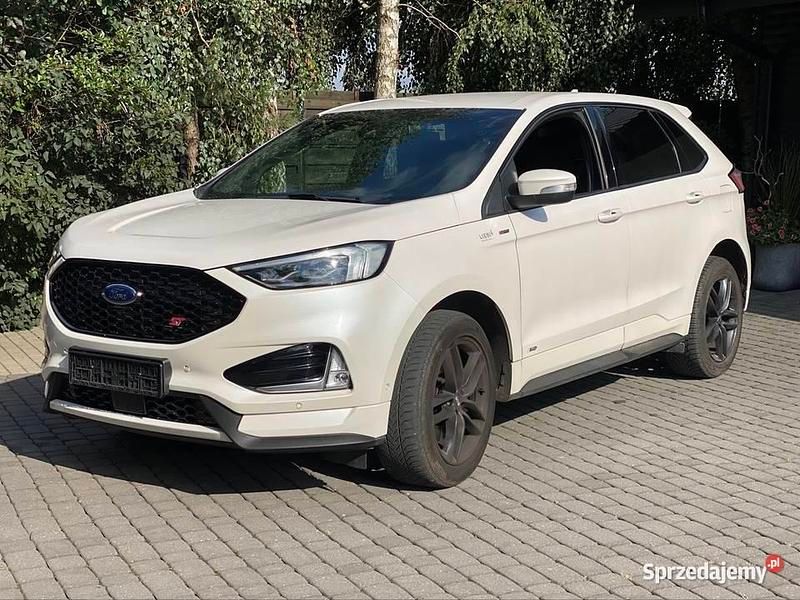 Biały Używany 2019 Ford Edge SUV | 92 000 zł (Uczciwa cena) - Obraz 1/4