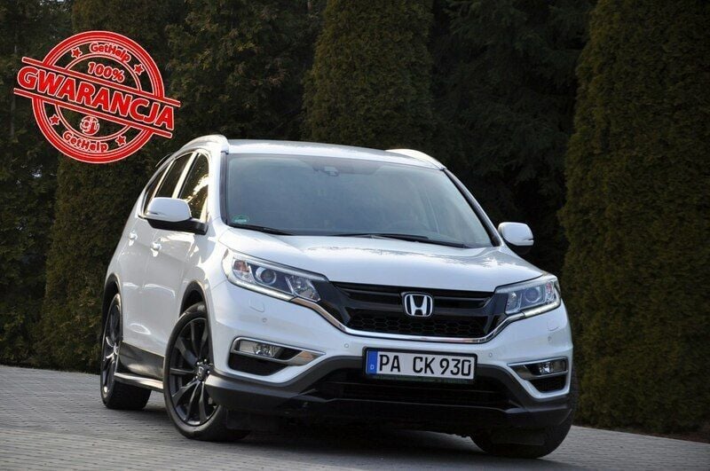Biały Używany 2016 Honda CR-V SUV | 57 900 zł (Uczciwa cena) - Obraz 1/4