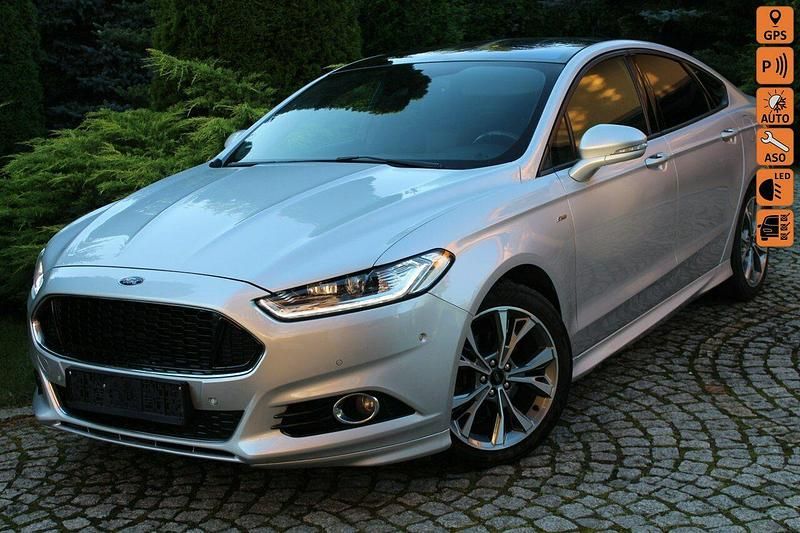 Srebrny Używany 2018 Ford Mondeo ST-Line Sedan/Limuzyna | 54 700 zł (Uczciwa cena) - Obraz 1/4