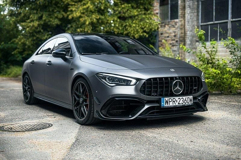 Używany Mercedes CLA45 AMG AMG 421 KM (309 kW) 2021 Szary Sedan/Limuzyna
