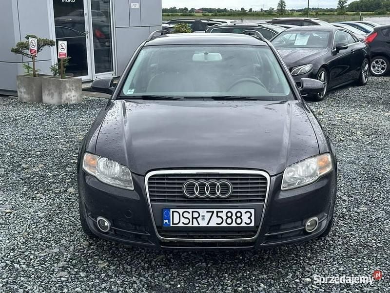 Grafitowy (metalik) Używany 2007 Audi A4 Kombi | 9900 zł (Super Cena) - Obraz 1/4