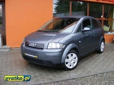 Szary Używany 2002 Audi A2 Hatchback | 9900 zł - Obraz 1/4