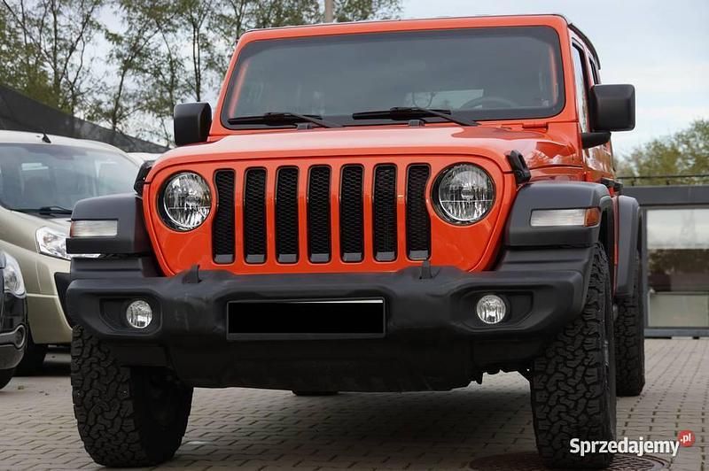 Pomarańczowy Używany 2023 Jeep Wrangler SUV | 179 700 zł (Uczciwa cena) - Obraz 1/4
