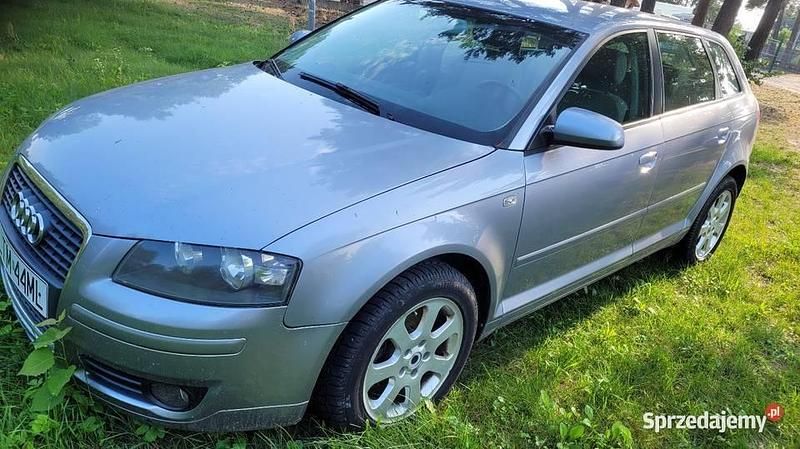 Srebrny Używany 2005 Audi A3 | 13 500 zł - Obraz 1/3