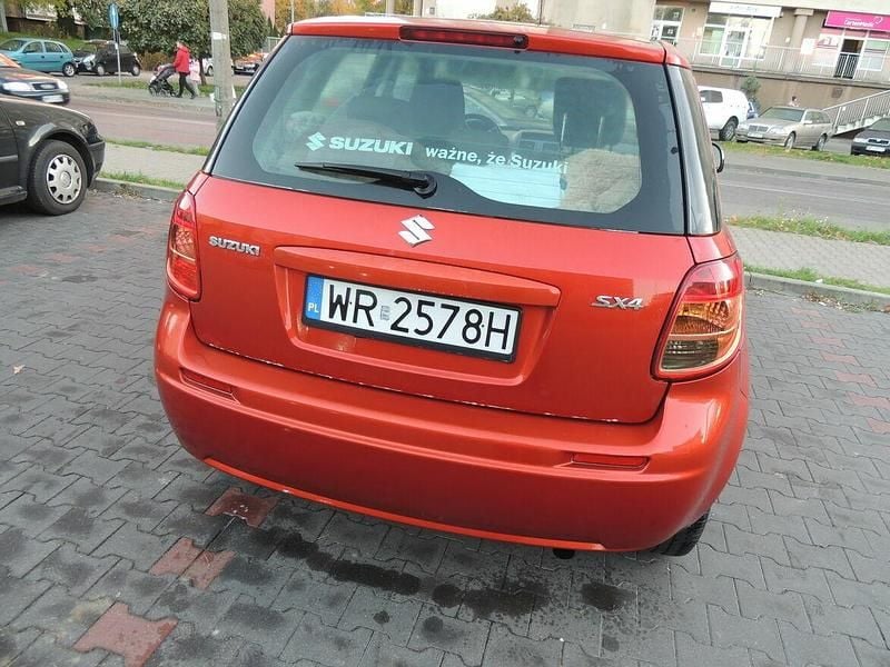 Używany Suzuki SX4 2009 Czerwony Hatchback