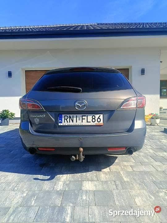 Szary Używany 2009 Mazda 6 Kombi | 12 500 zł (Uczciwa cena) - Obraz 1/4