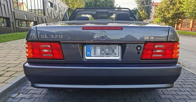 Używany Mercedes SL320 1994 Szary Kabriolet