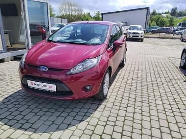 Bordowy Używany 2010 Ford Fiesta Hatchback | 14 900 zł (Uczciwa cena) - Obraz 1/4