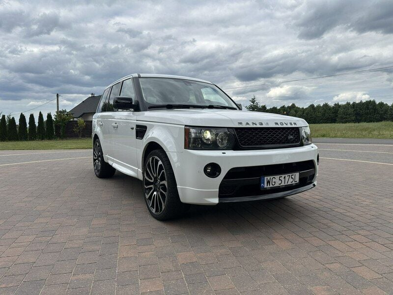 Biały Używany 2012 Land Rover Range Rover Sport SUV | 74 800 zł (Uczciwa cena) - Obraz 1/4