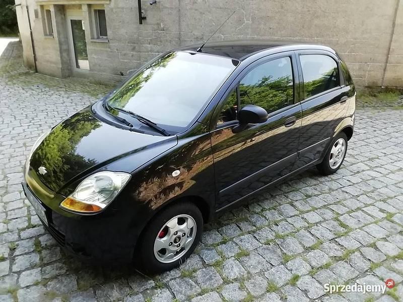 Czarny Używany 2008 Chevrolet Matiz Hatchback | 6200 zł - Obraz 1/4