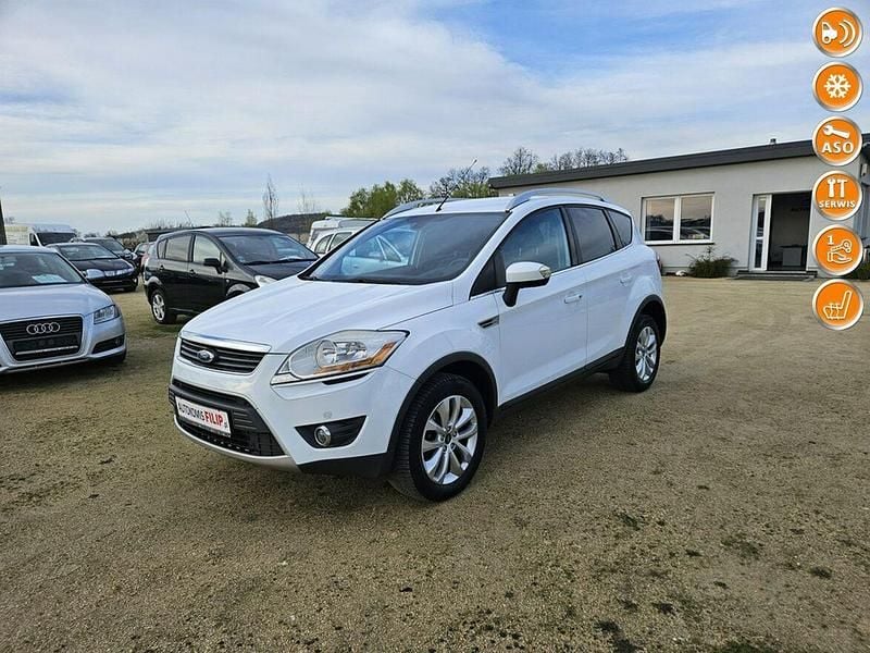 Biały Używany 2010 Ford Kuga SUV | 32 900 zł (Uczciwa cena) - Obraz 1/4
