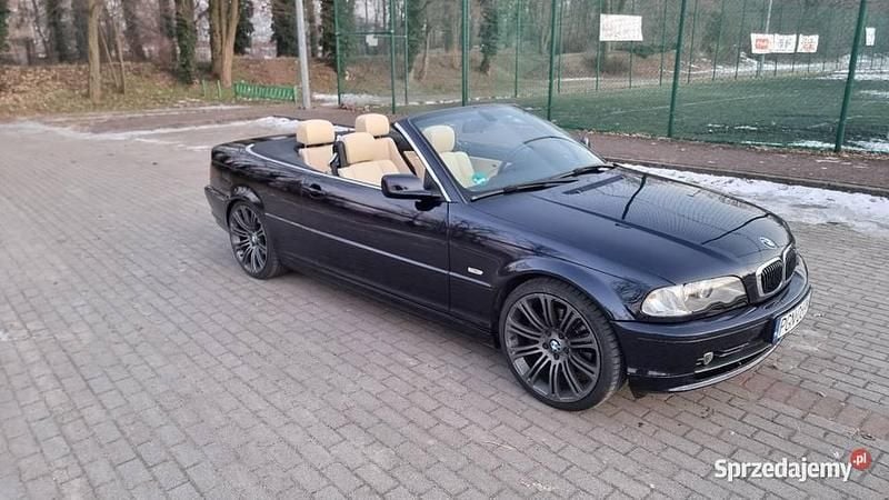 Używany BMW 330 2002 Niebieski Kabriolet