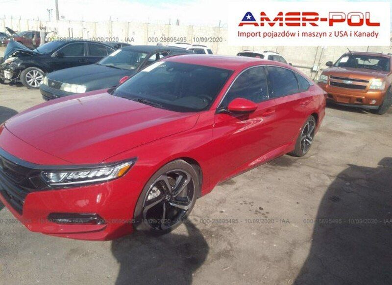 Czerwony Używany 2020 Honda Accord Sedan/Limuzyna | 81 000 zł - Obraz 1/4
