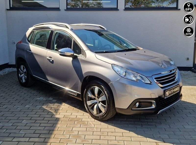 Szary (metalik) Używany 2015 Peugeot 2008 SUV | 26 900 zł (Dobra cena) - Obraz 1/4