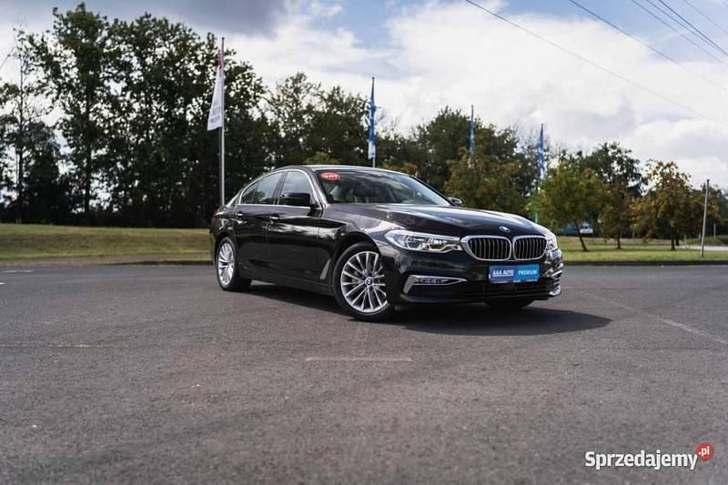 Czarny Używany 2017 BMW 530 Sedan/Limuzyna | 114 999 zł (Uczciwa cena) - Obraz 1/4
