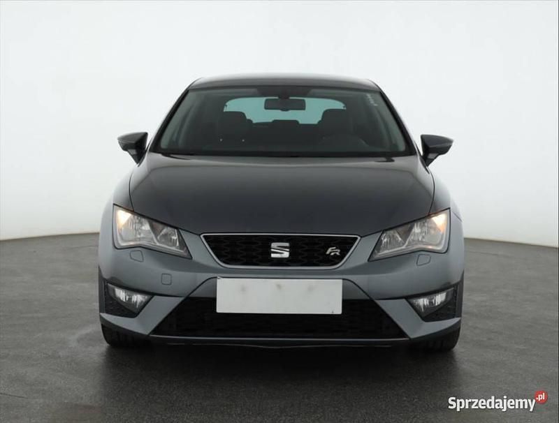 Szary Używany 2014 Seat Leon Hatchback | 39 999 zł (Uczciwa cena) - Obraz 1/4