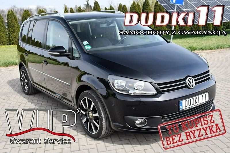 Czarny Używany 2011 VW Touran Minivan | 24 900 zł (Uczciwa cena) - Obraz 1/4