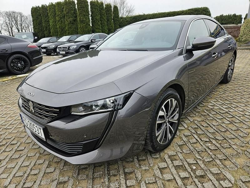 Szary (metalik) Używany 2019 Peugeot 508 Sedan/Limuzyna | 58 700 zł (Uczciwa cena) - Obraz 1/4