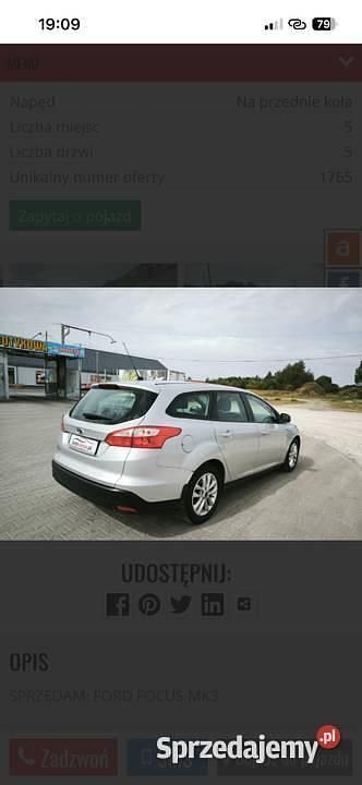 Używany Ford Focus 2013