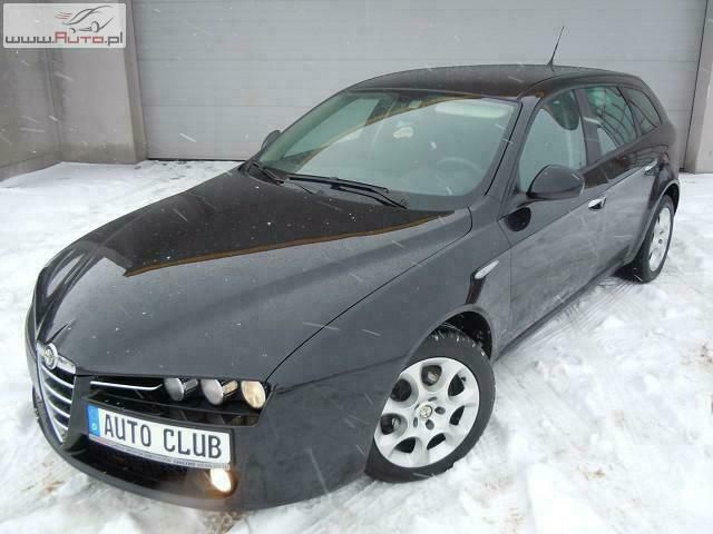 Używany Alfa Romeo 159 120 KM (88 kW) 2008 Czarny Sedan/Limuzyna