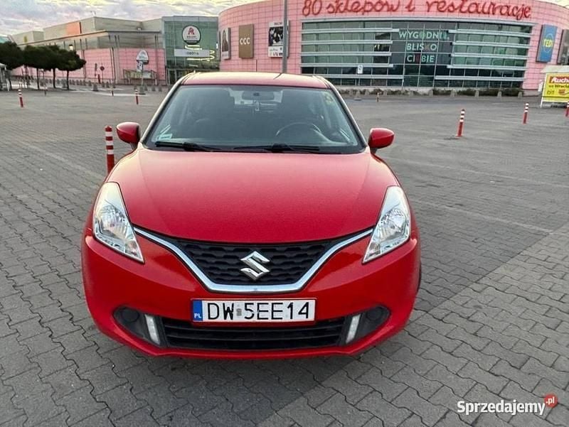 Używany Suzuki Baleno 90 KM (66 kW) 2017 Czerwony Hatchback