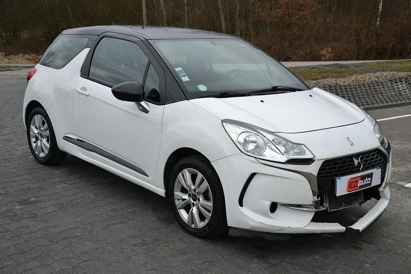 Używany DS Automobiles DS3 82 KM (60 kW) 2017 Biały Hatchback