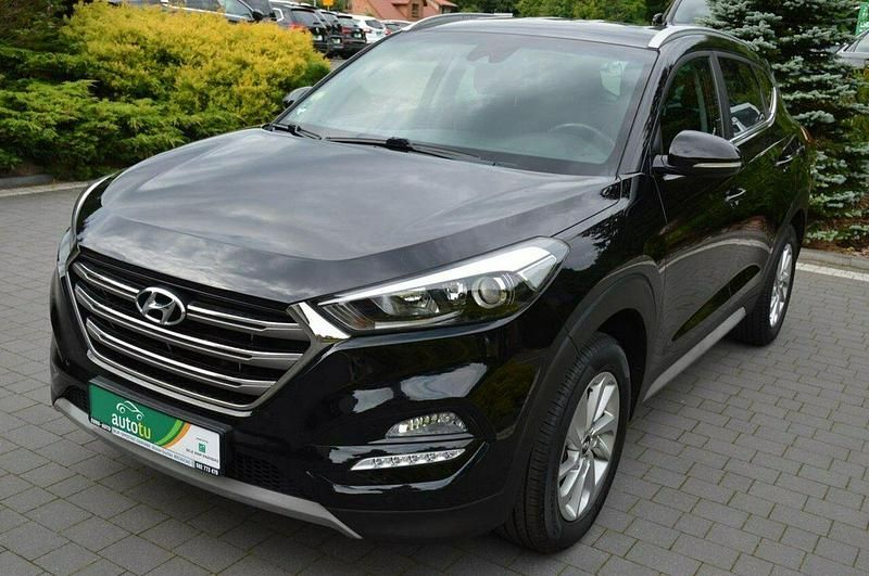 Czarny (metalik) Używany 2018 Hyundai Tucson SUV | 61 700 zł (Uczciwa cena) - Obraz 1/4