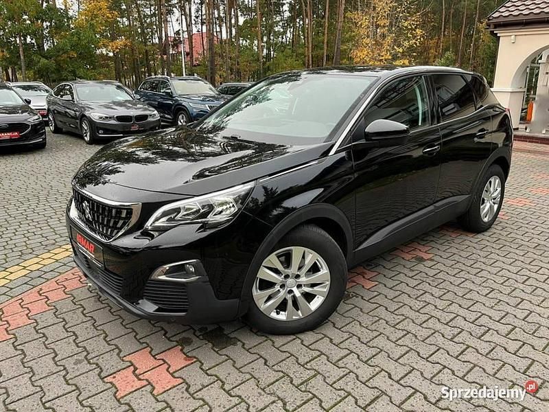 Czarny (metalik) Używany 2019 Peugeot 3008 SUV | 56 000 zł (Uczciwa cena) - Obraz 1/4