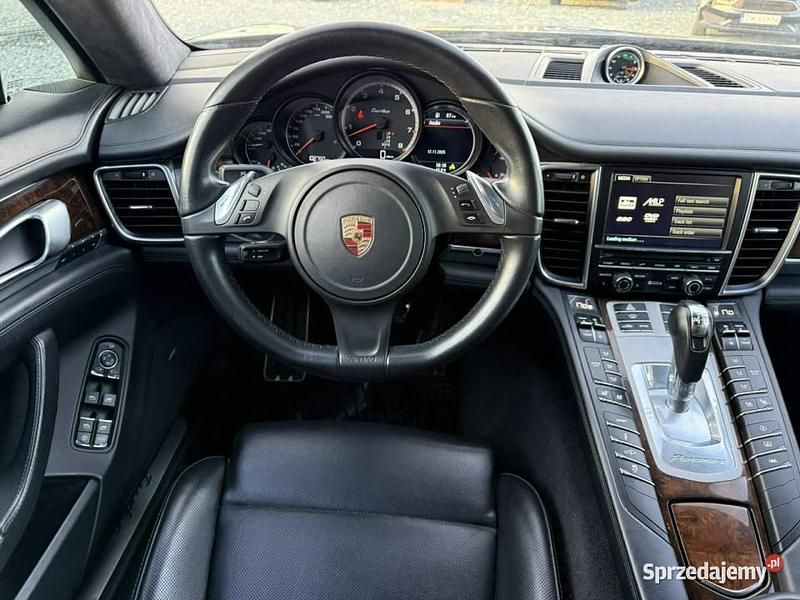 Używany Porsche Panamera Turbo Executive 520 KM (382 kW) 2014 Czarny Sedan/Limuzyna