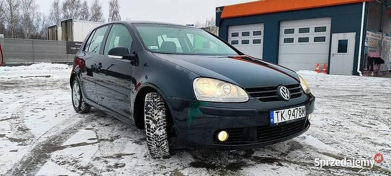 Zielony Używany 2005 VW Golf V Hatchback | 9500 zł (Uczciwa cena) - Obraz 1/4