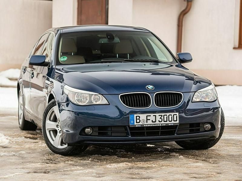 Używany BMW 525 192 KM (141 kW) 2005 Granatowy Sedan/Limuzyna