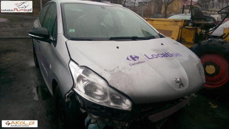 Używany Peugeot 208 130 KM (95 kW) 2013 Srebrny (metalik) Hatchback