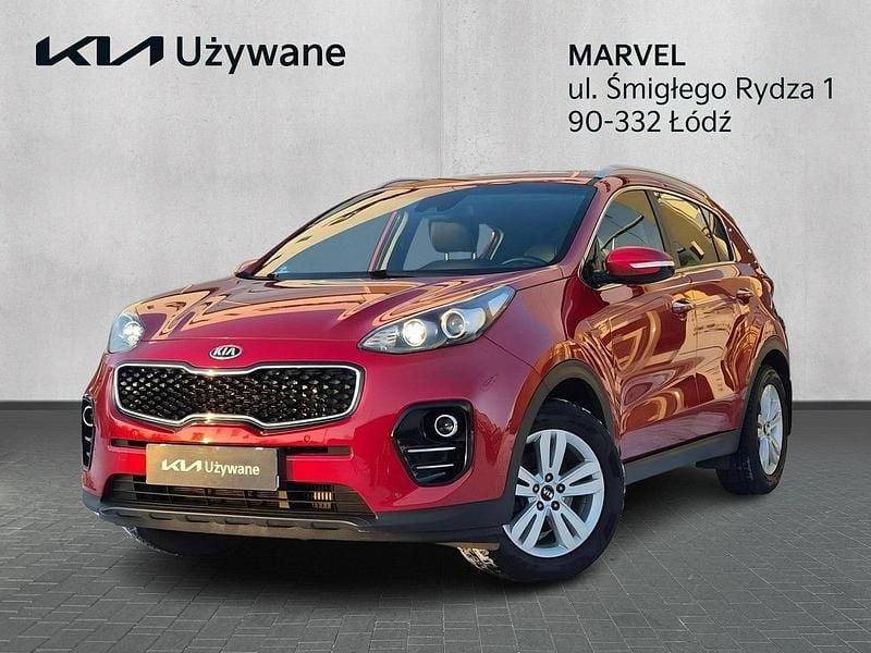 Czerwony Używany 2018 Kia Sportage SUV | 53 900 zł (Dobra cena) - Obraz 1/4