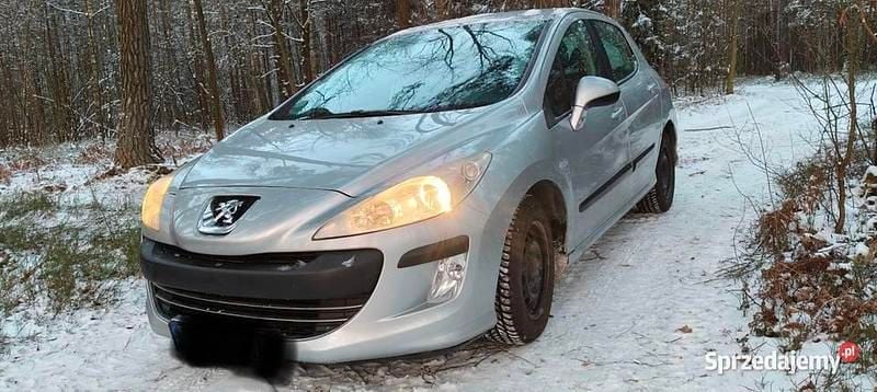 Używany Peugeot 308 2009 Srebrny Hatchback