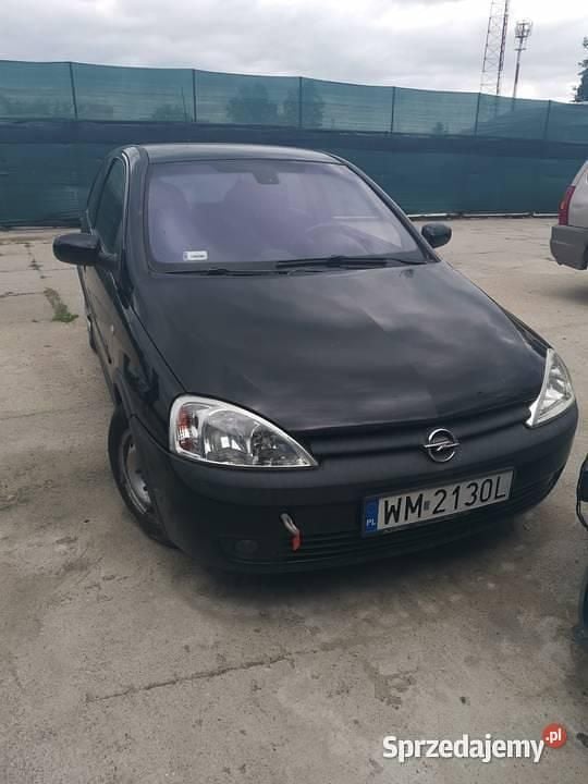 Używany Opel Corsa 2002 Czarny Hatchback