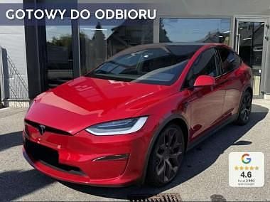 Czerwony Nowe 2025 Tesla Model X Plaid SUV | 636 890 zł - Obraz 1/4